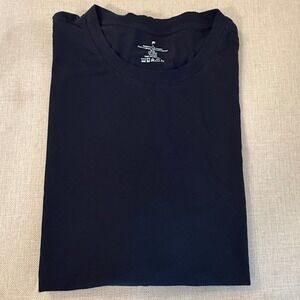 Fabletics Mens XL black Short Sleeve Crew Neck Activewear T-Shirt RN134638